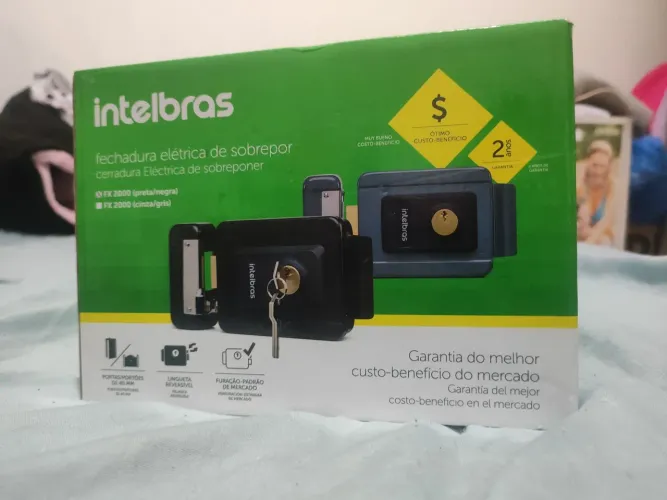 Fechadura elétrica sobrepor