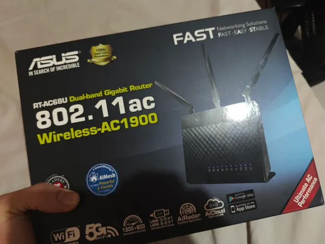 Roteador Asus (Alta Performance)