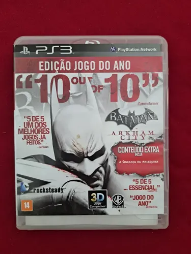 Batman - Arkham City - PS3 - Mídia física