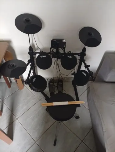 Bateria eletronica volk, vibe500 nova