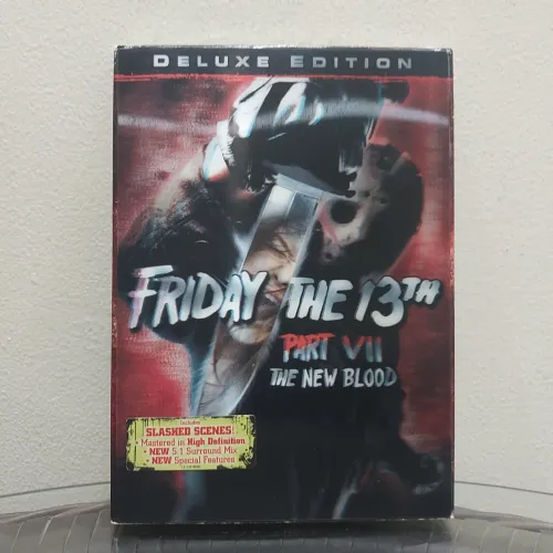 Sexta feira 13 parte 7 - dvd original lacrado (região B) - com luva lenticular 3d