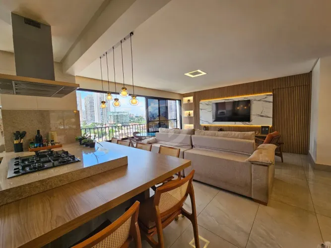 Apartamento 3 Suítes Mobiliado à Venda, 115m2, no Jardim América