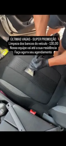 LIMPEZA DE BANCOS DO SEU VEÍCULO 