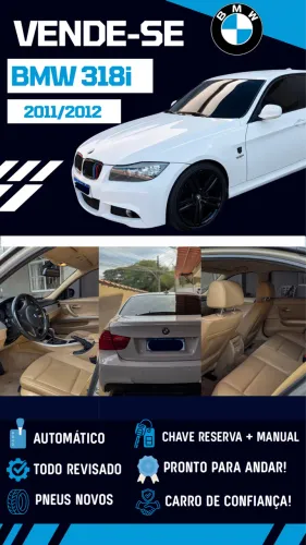 BMW 318I A 2.0 16V 136cv 5P 2012
