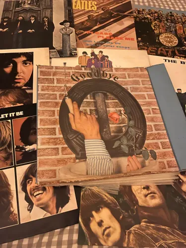 Box The Beatles Collection 11 Lps Anos 70 com Poster Original
