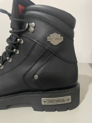Coturno couro Harley Davidson