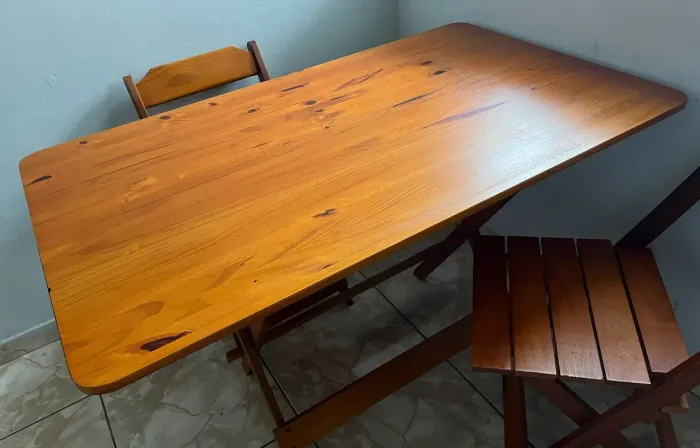 Mesa 6 Cadeiras muito nova/ Passo cartão 