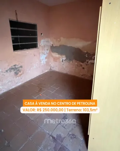 Casa à venda no bairro Centro, 2 quartos, Petrolina