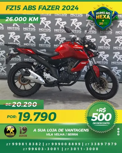 Moto Yamaha FZ15 2024