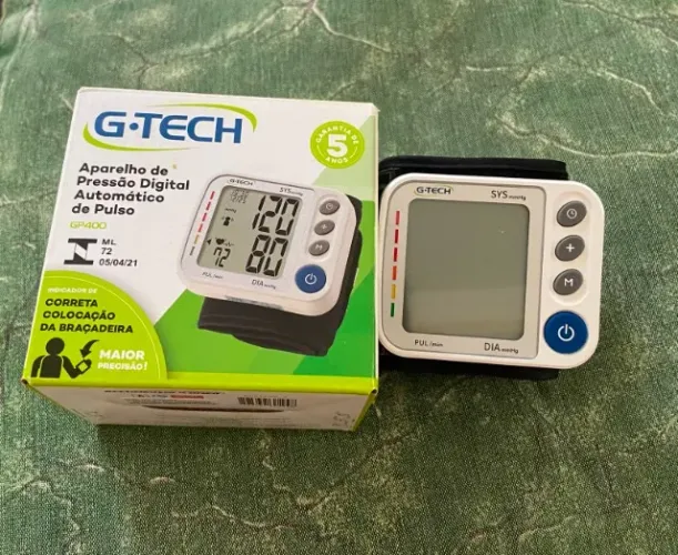 VENDO Aparelho de Pressão Digital Pulso GTech GP400  - R$50,00 - Não faço