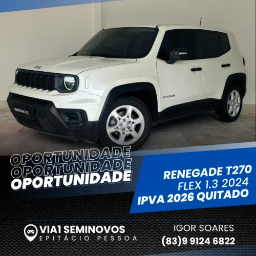 Jeep Renegade T270 1.3 TB 4X2 Flex Aut. 2024