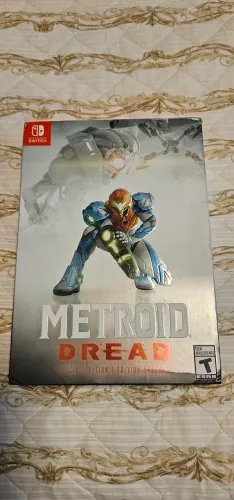 Box Metroid Dread Special Edition Nintendo Switch 
