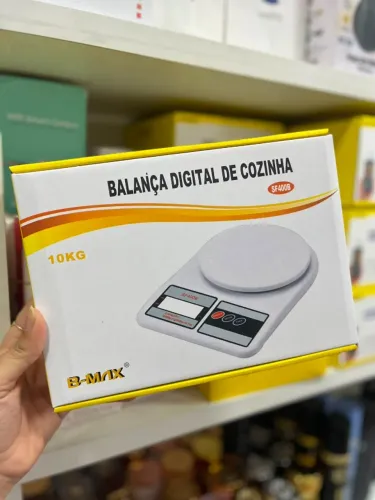 Balança Digital de Cozinha 10kg Alta Precisão