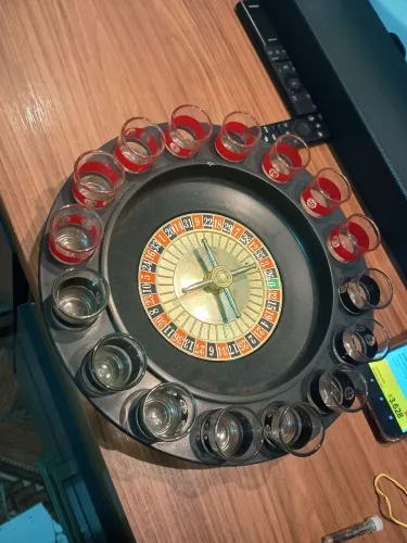 Roleta de shot completa