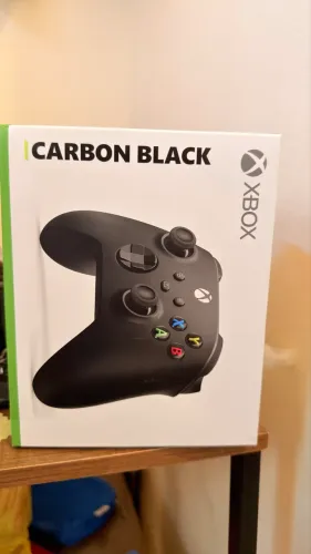 Controle Xbox Wireless Series Xis Carbon black LACRADO com nota fiscal
