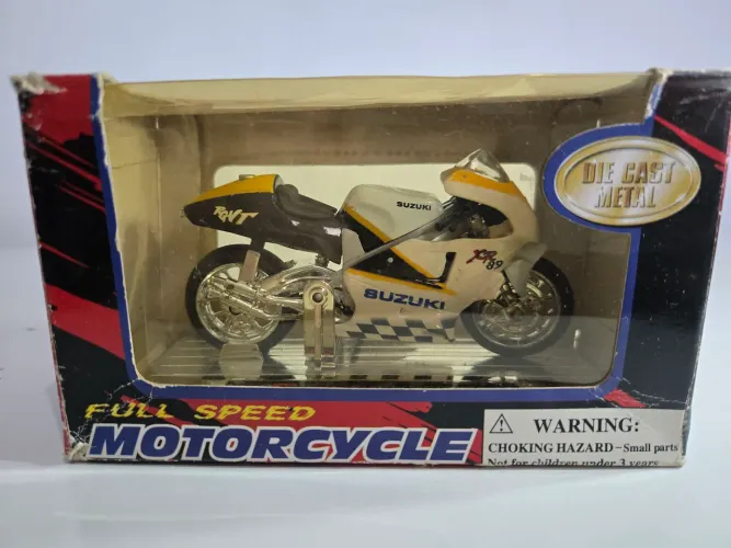 Miniatura Réplica Moto Suzuki XR89 Die Cast Metal