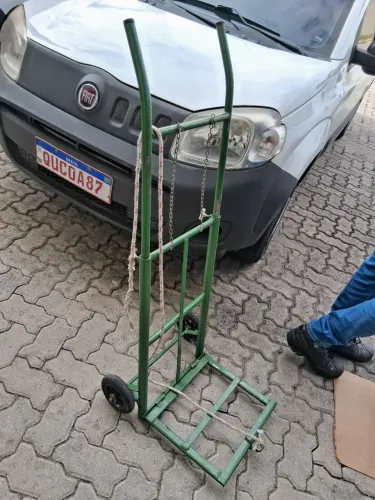 Carrinho de carga dobravel e reforçado