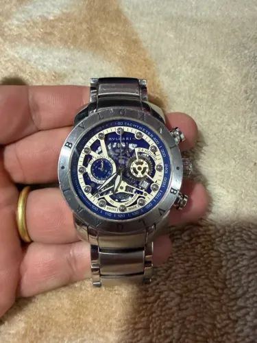 Relógio bvlgari chronografo