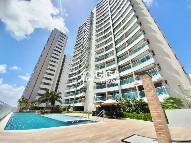 Apartamento para alugar, 30 m² por R$ 3.406,76/mês - Edson Queiroz - Fortaleza/CE