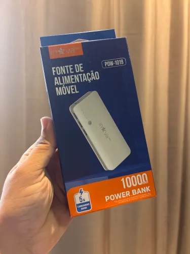 Carregador portátil power bank 10.000Mah - faça entrega