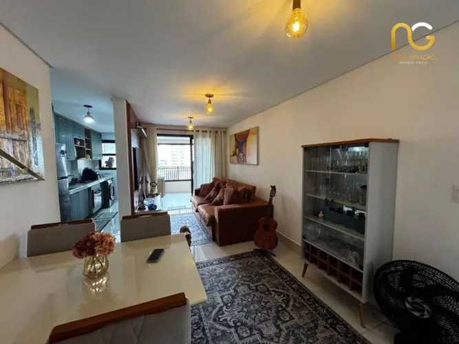 Apartamento com 2 dormitórios à venda, 73 m² por R$ 680.000,00 - Aviação - Praia Grande/SP