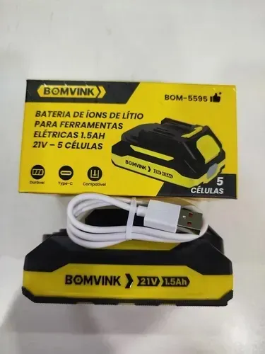 Bateria de íons de lítio para ferramentas 21v