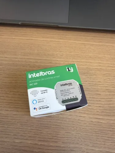 Acionador de cortina smart IAC 110 intelbras