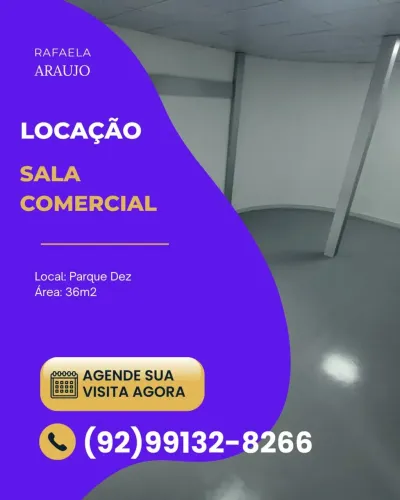 Imóvel para aluguel com 36 metros quadrados em Parque 10 de Novembro - Manaus - AM