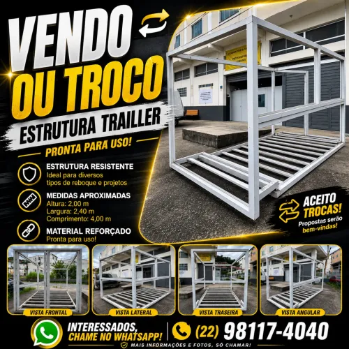 Estrutura para trailler
