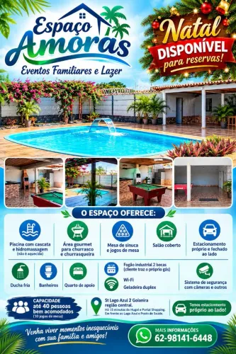 Espaço Amoras Eventos Familiares e Lazer 