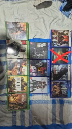 Jogos de ps5, ps4 e Xbox one