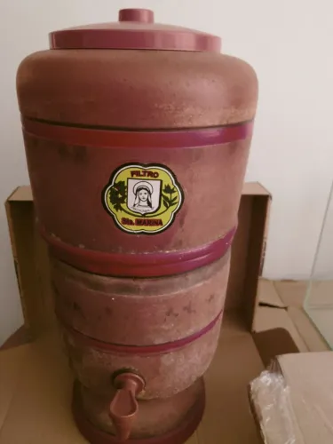 Filtro de barro 3litros usado