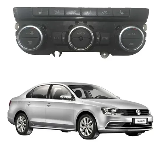 Comando Controle Ar Condicionado Volkswagen Jetta 12 A 15