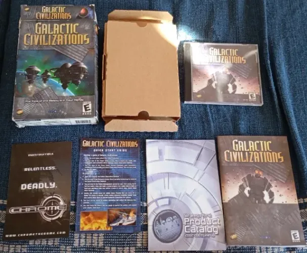 Jogo PC Galactic Civilizations Original Completo