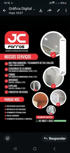 JC JANELAS DE ALUMINIO