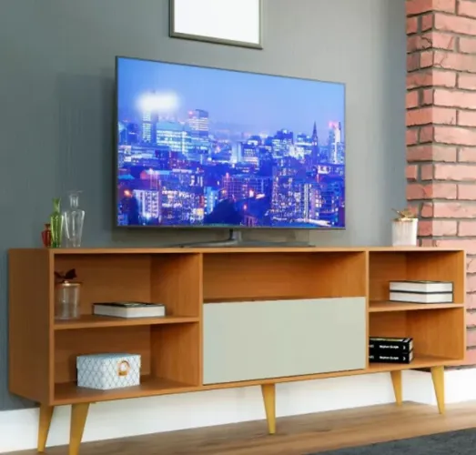 Rack Bancada para TV Rodial Dalle