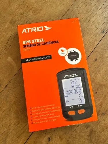 GPS para Ciclismo Atrio Steel - BI132 Bluetooth com Sensor de Cadência SEMINOVO