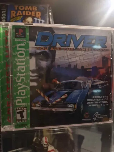 Jogo driver ps1 original cd preto PEGO TROCA POR JOGO AMERICANO!!! NAO ENVIO!!!!