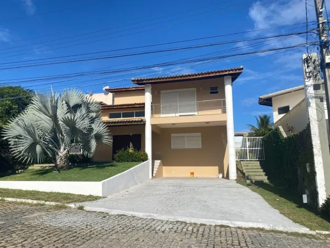 Casa em Condomínio para Locação em Lauro de Freitas, Buraquinho, 4 dormitórios, 4 suítes,