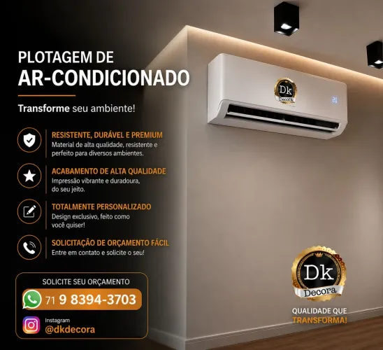Ar-condicionado Plotagem