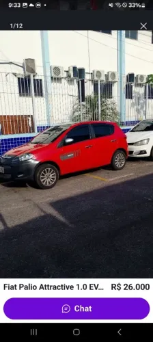 Fiat Palio Attractive 1.0 EVO Fire Flex 8V 5P 2013