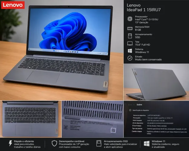 Notebook lenovo
