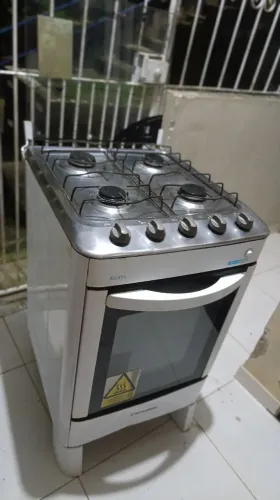 Fogão funcionando tudo