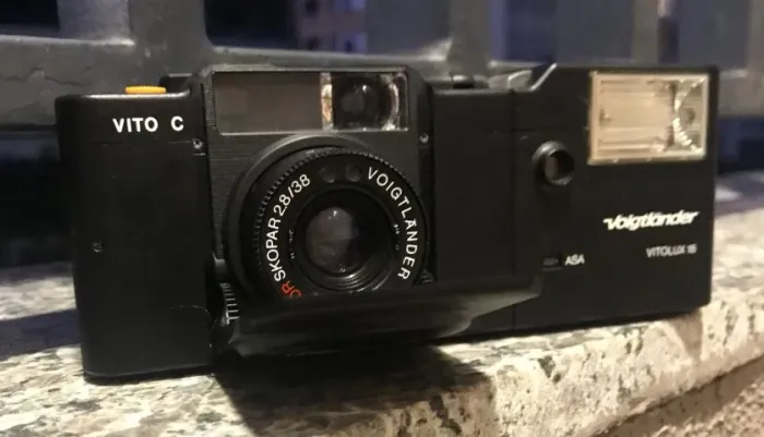 Raridade Alemã: Câmera Voigtländer Vito C + Estojo Luxo - Emoção Analógica
