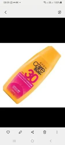 Protetor solar Avon