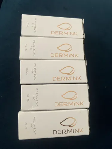 Pigmento DERMINK Paramedic Ink 10mg para Estética ou Tatuagem - Novo sem uso 
