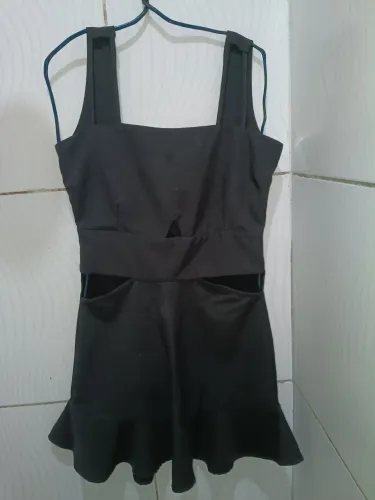 Vestido Curto Preto Feminino M