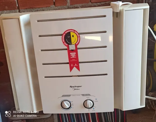 AR-CONDICIONADO SPRINGER MIDEA 7500 BTUs CONSERVADO