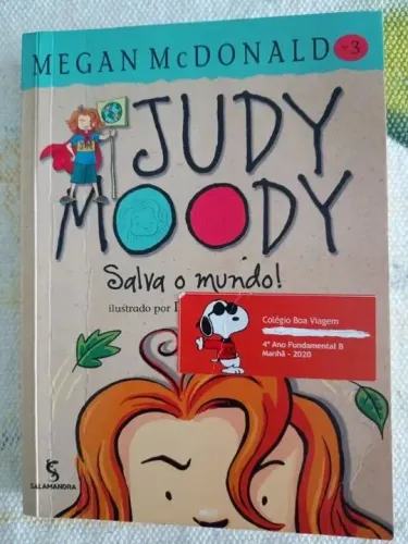 Judy Moody salva o mundo! Capa comum