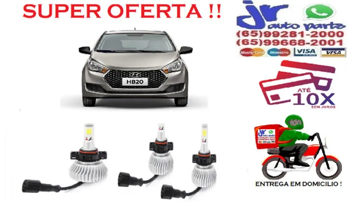 Ultra LED (Milha)HB 20 6000K 12V 24V